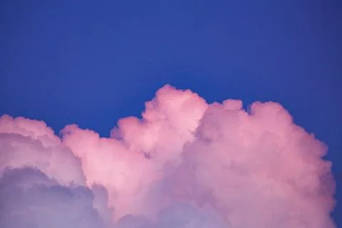 Evening cloud Stock Photos
