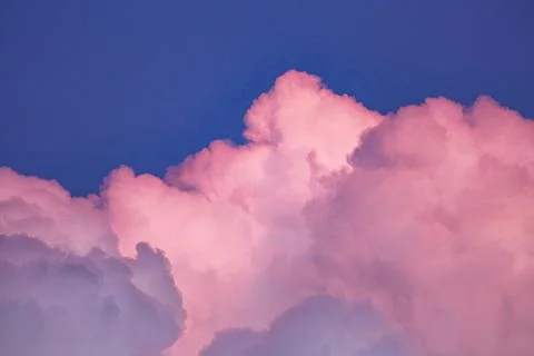Evening cloud Stock Photos