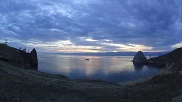 Evening clouds Stock Footage 85845603