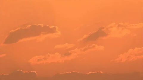 Evening clouds Stock Footage 136388131