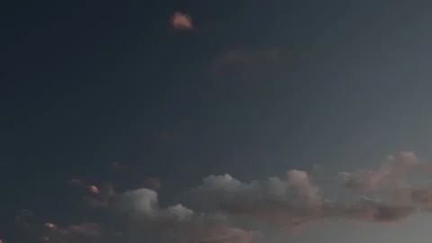 Evening Clouds over Berlin and Brandenburg, Germany Video stock 137602765