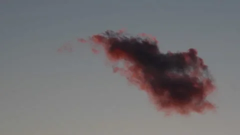 Evening Clouds over Berlin and Brandenburg, Germany Video stock 137602888