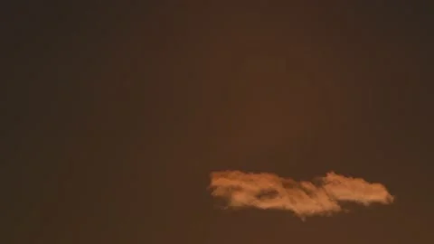 Evening Clouds over Berlin and Brandenburg, Germany Video stock 137603317
