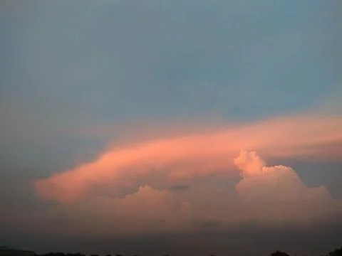 Evening Clouds Foto stock