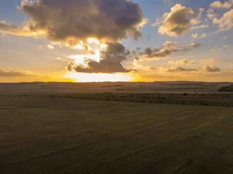 Evening cloudscape Stock-Fotos