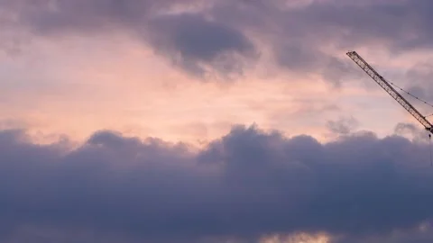 Evening cloudy sky Stock Footage 160877152