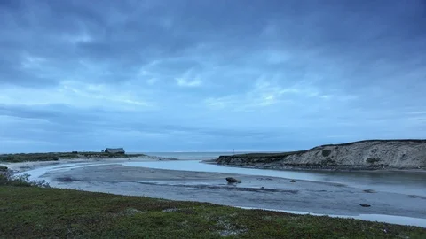 Evening coast Stock Footage 107526075