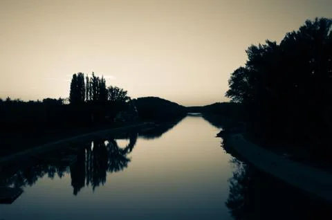 Evening colors Stock Photos