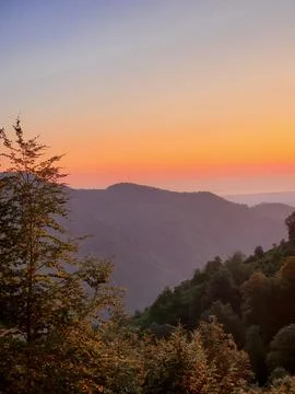 Evening colours Stock Photos