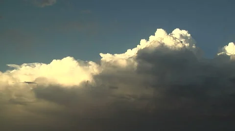 Evening Convection Stock Footage 54743301