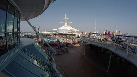 Evening on a cruise 스톡 동영상 71478919