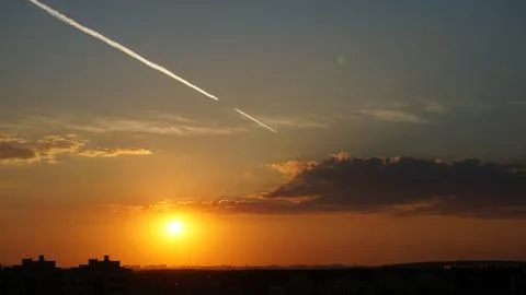 Evening Decline Foto stock