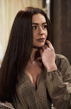 Evening dramatic portrait Stock Photos