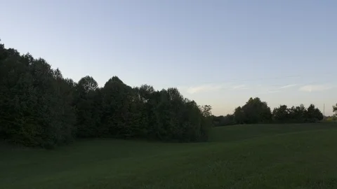 An Evening on the Farm in High Dynamic Range Video stock 89432886