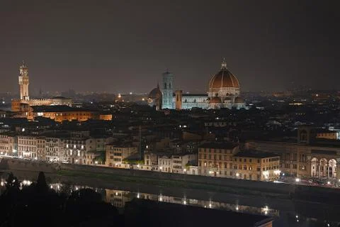 Evening Florence Stock Photos
