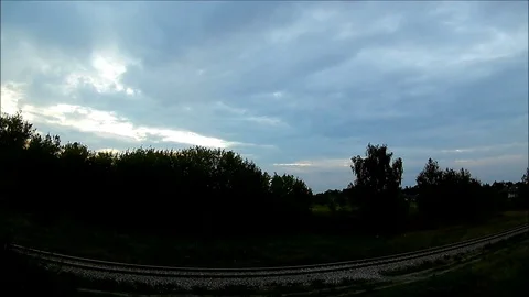 Evening Stock Footage 90336764
