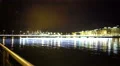Evening Geneva city, beautiful view on lake and embankment, romantic scene 4k or 4k+ Resolution