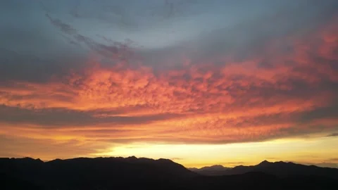 Evening glow Stock Footage 232746508