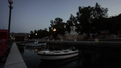 Evening in Greece Stock Footage 105934336