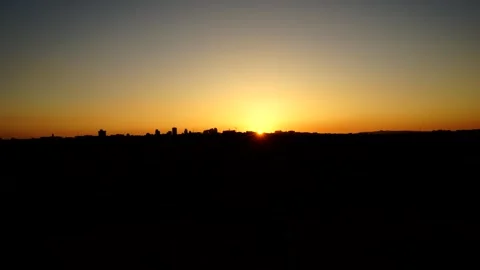 Evening in Jerusalem, Israel Stock Footage 332455035