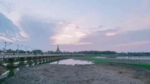Evening Jogging in Public Park Stock-Footage 97154289