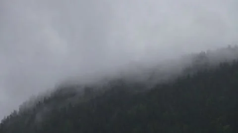 Evening on Lake Teletskoye Stock Footage 50886024