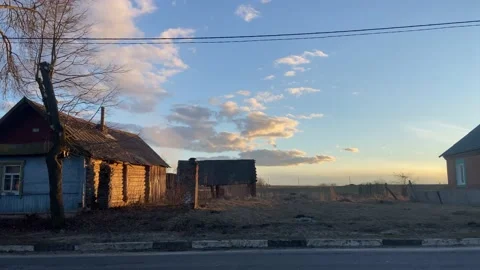 Evening landscape. Video stock 236937957