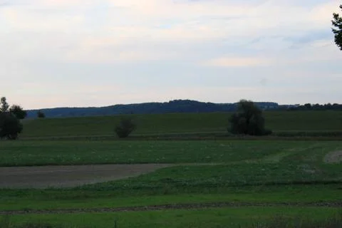 Evening landscape Stock Photos