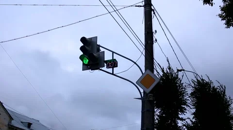 Evening light on the background of clouds Stock Footage 53585062