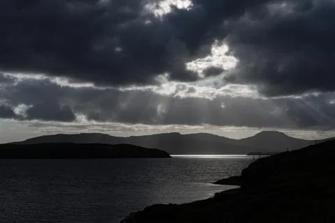 Evening light, Isle of Skye Stock Photos