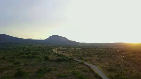 Evening Light on Sardinian Mountains  Sardegna, Italy  May 19, 2018 Stock Footage 310274124