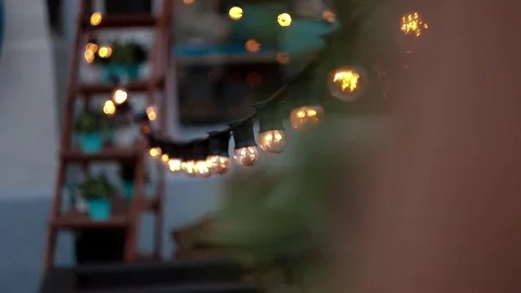 Evening lights Video stock 80212568