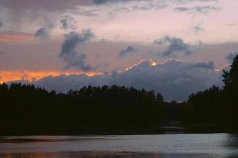 Evening mood Stock Photos