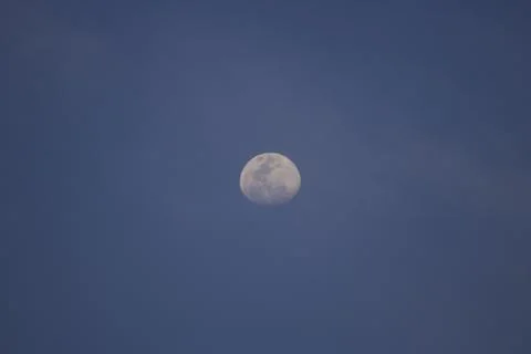 Evening Moon (1) Stock Photos