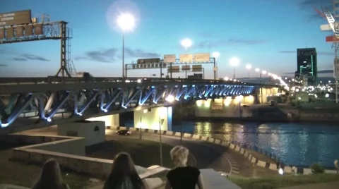 Evening Moscow 2 Stock Footage 6530006