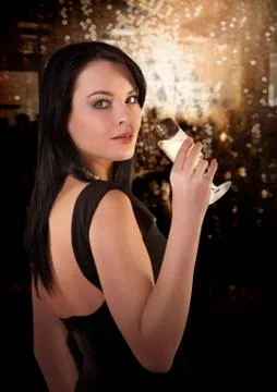 At the evening party 写真素材