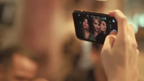 Evening people interactions in bar Video stock 82307160