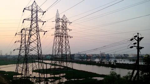 Evening powering Stock Photos