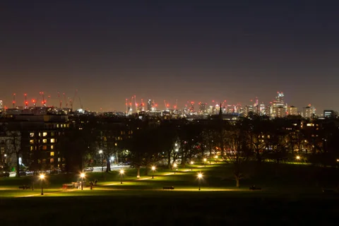 Evening at Primrose Hill Stock Footage 242206828