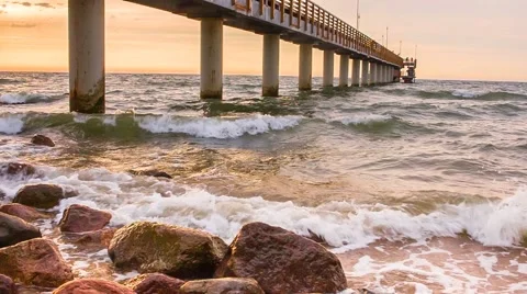 Evening Promenade Stock Footage 67464692
