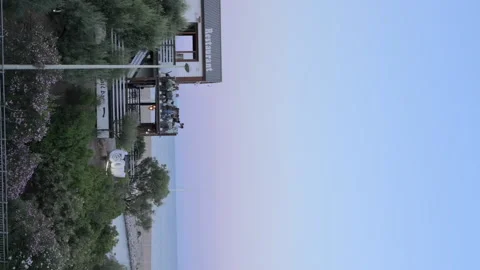 Evening promenade by the sea 스톡 동영상 231508428