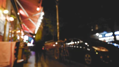 Evening Promenade Timelapse 库存影片 129571583