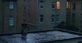 Evening rain at backstreet city buildings in Brunswick 4k or 4k+ Resolution