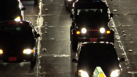 Evening Rush Hour on 11 Freeway 動画素材 38617670