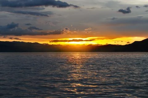 Evening scene Stock Photos