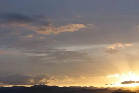 Evening scene Stock Photos