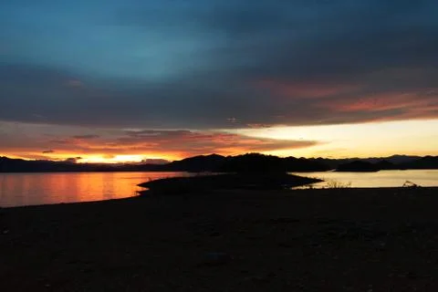 Evening scene Stock Photos