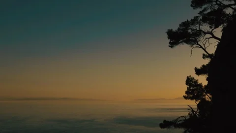 Evening Sea. Stock-Footage 107421835