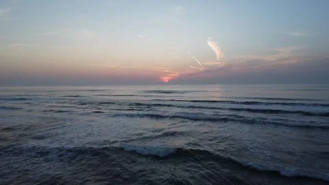 Evening sea Stock Footage 254461004