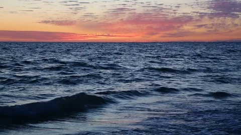 Evening Sea Loop 動画素材 72261286